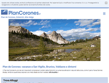 Tablet Screenshot of plancorones.it